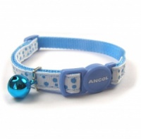 Ancol Blue Dotty Cat Collar
